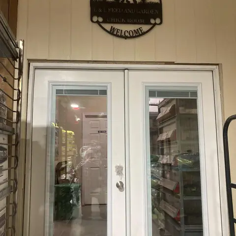 The chick room door with a welcome sign
